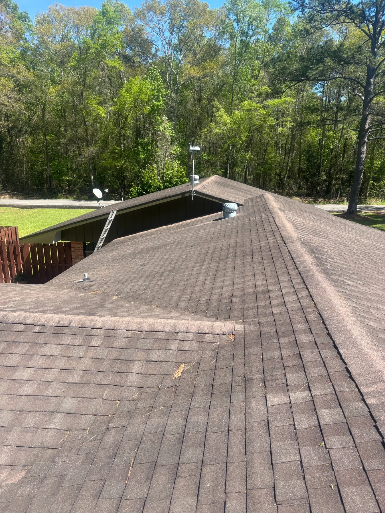 Roof inspection in Eunice, LA