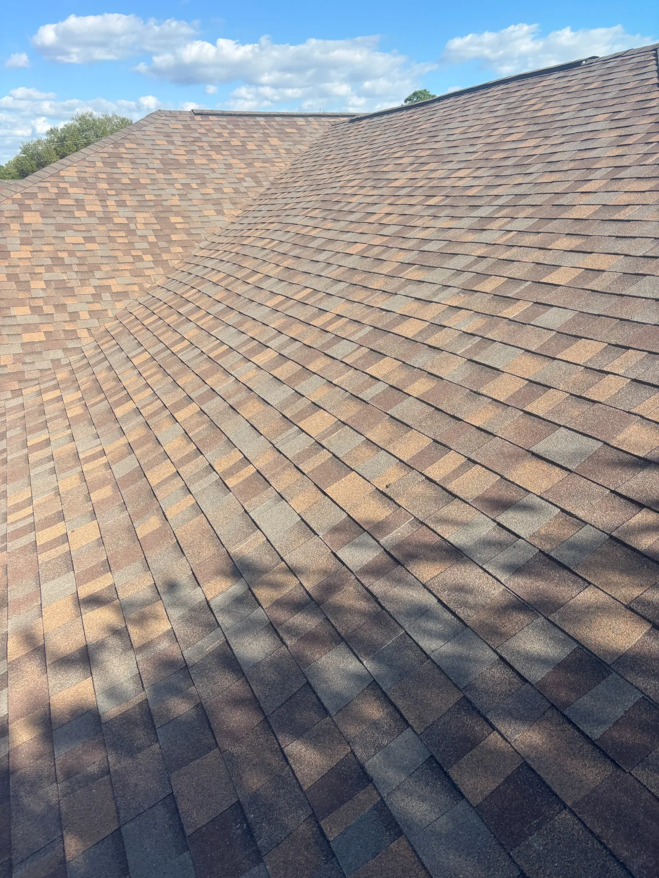 Residential roof inspection in Crowley, LA